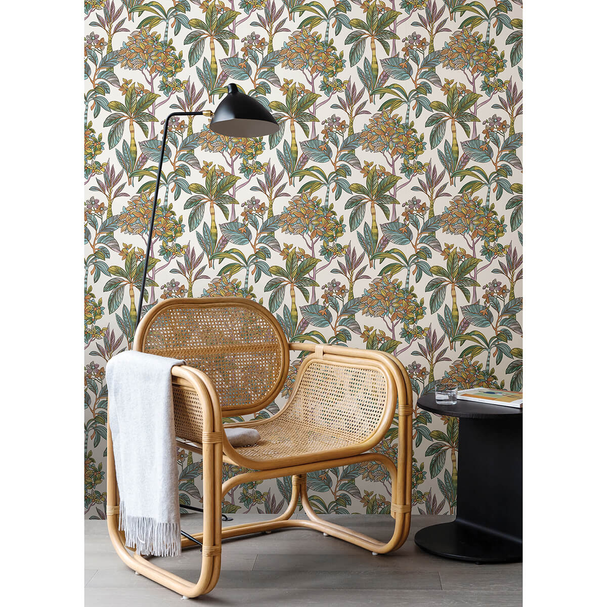 Rainbow Panama Peel & Stick Wallpaper - York Wallcoverings - NUS4314 - York Wallcoverings Wallpaper