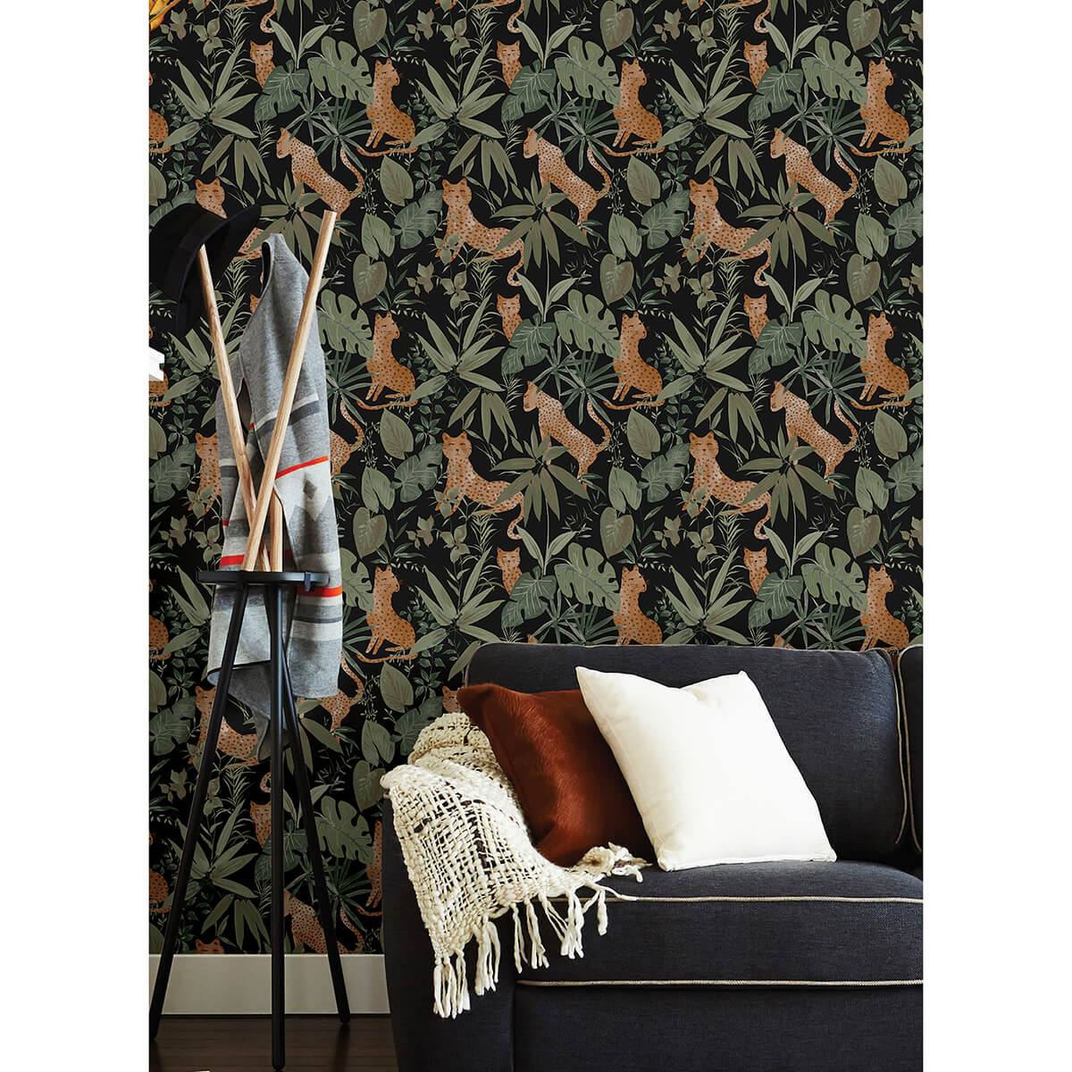 Midnight Jhalana Peel & Stick Wallpaper - York Wallcoverings - NUS4320 - York Wallcoverings Wallpaper