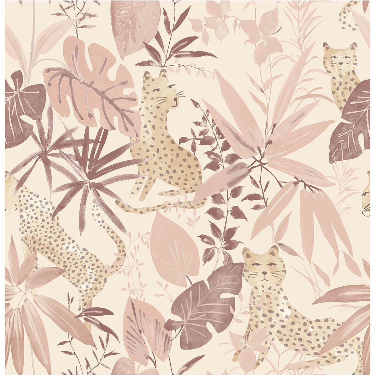 Rose Jhalana Peel & Stick Wallpaper - York Wallcoverings - NUS4322 - York Wallcoverings Wallpaper