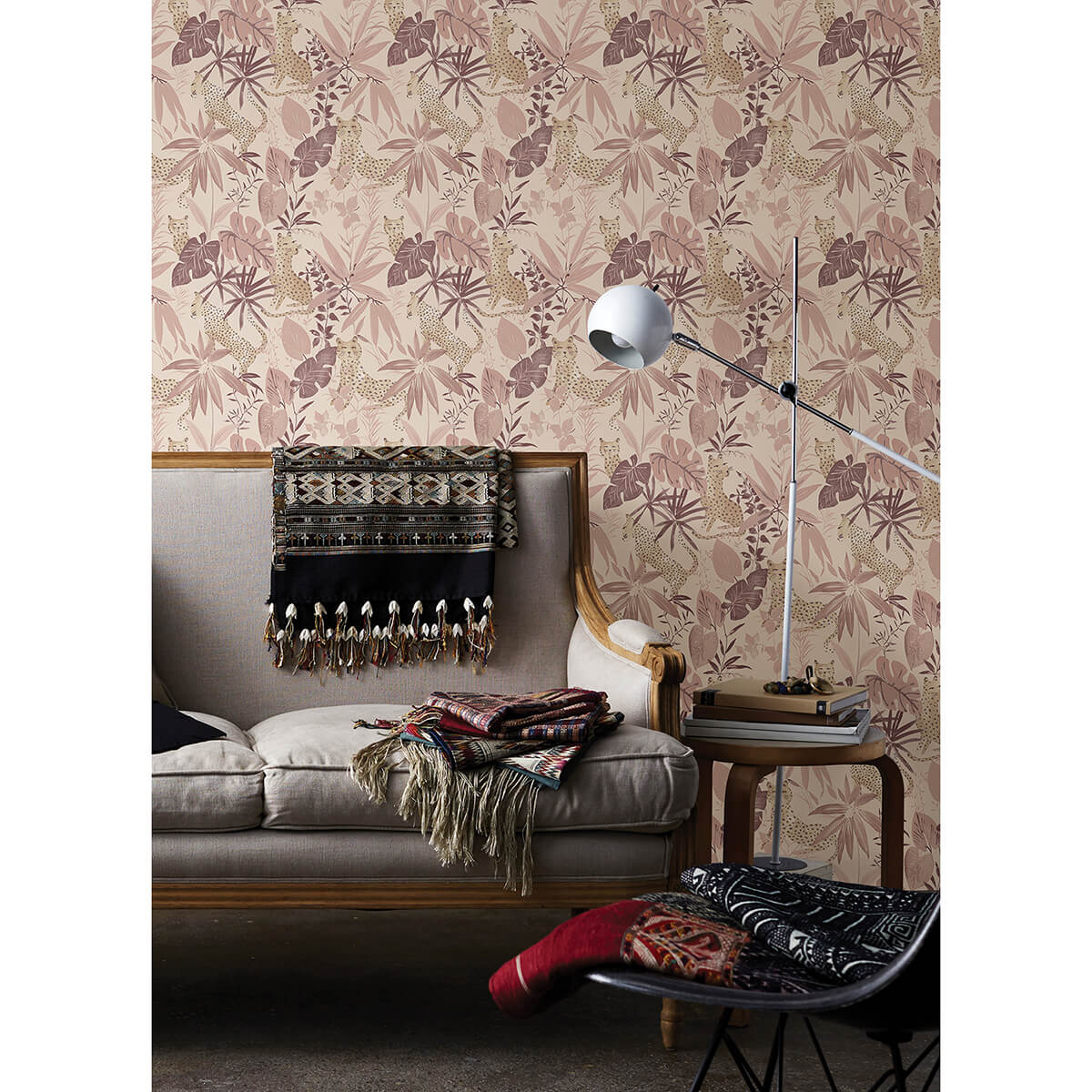 Rose Jhalana Peel & Stick Wallpaper - York Wallcoverings - NUS4322 - York Wallcoverings Wallpaper