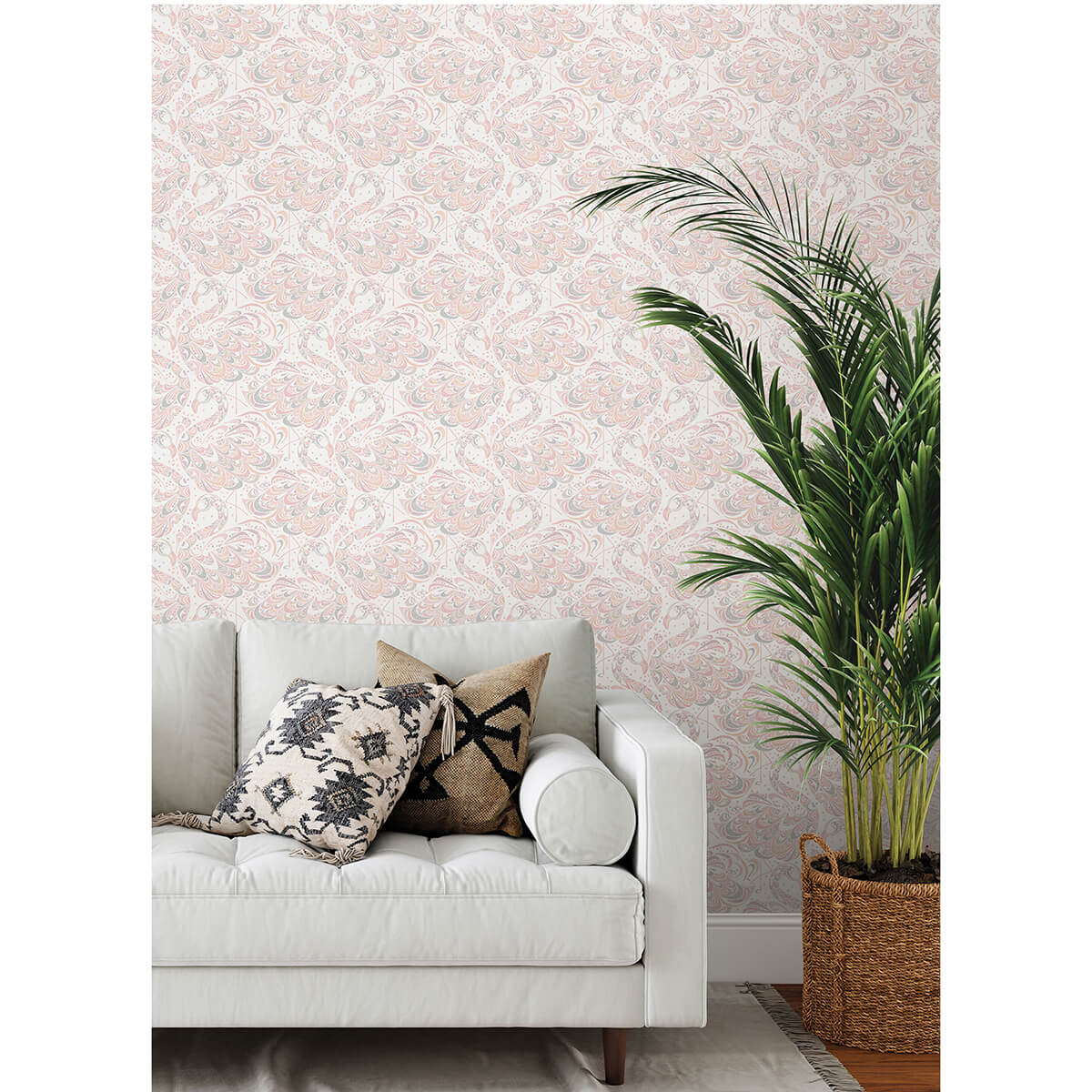 Pink Flamingo Peel & Stick Wallpaper - York Wallcoverings - NUS4325 - York Wallcoverings Wallpaper