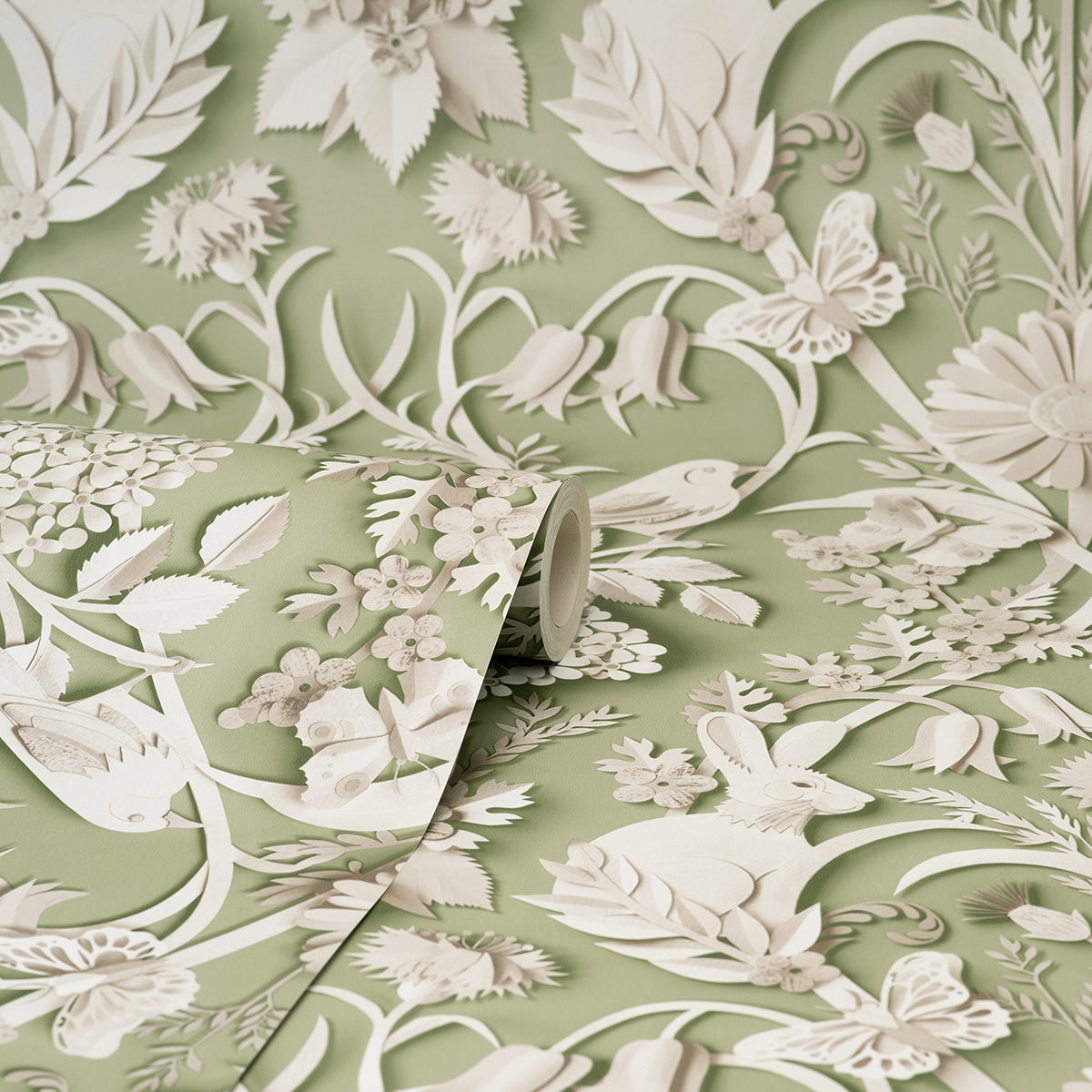 fae-sage-woodland-wallpaper-york-wallcoverings-fd42951 - York Wallcoverings Wallpaper
