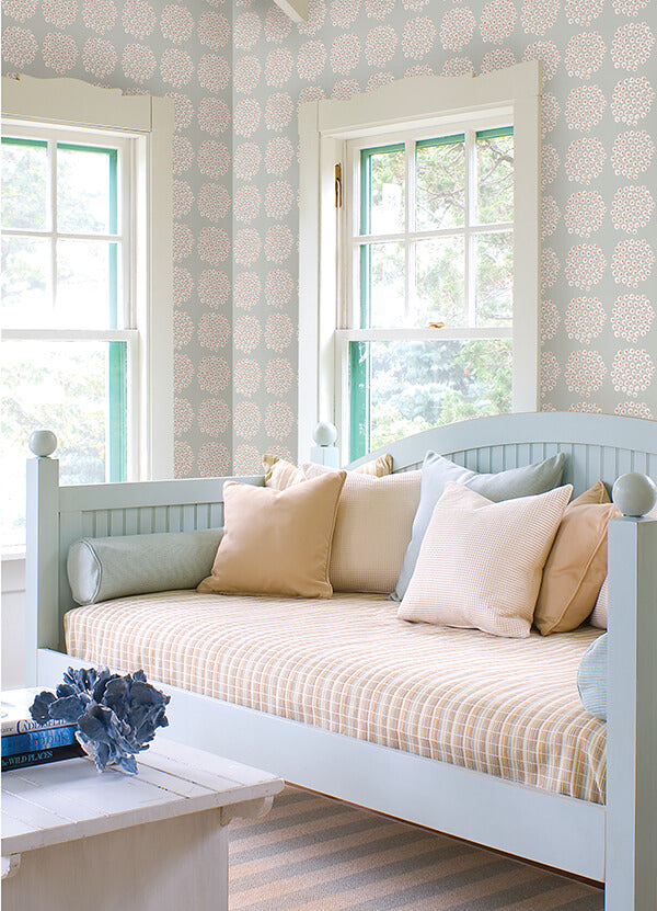 Grey Puketti Peel & Stick Wallpaper - York Wallcoverings - MKS4496 - York Wallcoverings Wallpaper