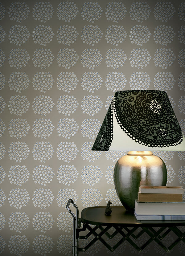 Taupe Puketti Peel & Stick Wallpaper - York Wallcoverings - MKS4497 - York Wallcoverings Wallpaper
