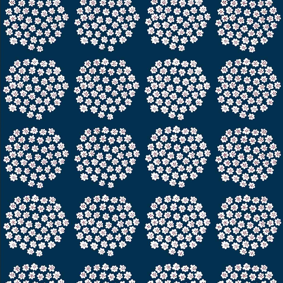 Navy Puketti Peel & Stick Wallpaper - York Wallcoverings - MKS4498