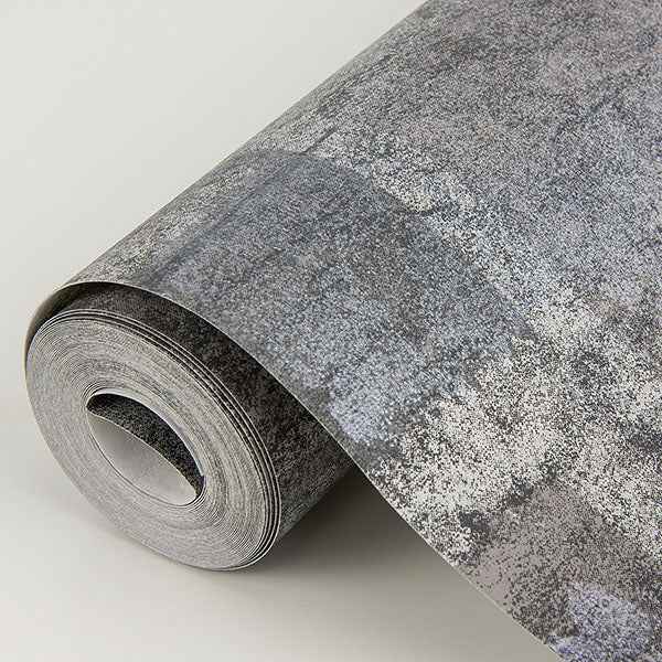 Pele Silver Distressed Wallpaper - York Wallcoverings - 2976-86407 - York Wallcoverings Wallpaper