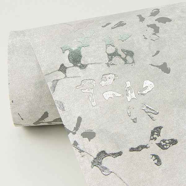 Arian Silver Abstract Wallpaper - York Wallcoverings - 2976-86427 - York Wallcoverings Wallpaper