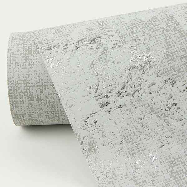 Kala Platinum Floral Wallpaper - York Wallcoverings - 2976-86459