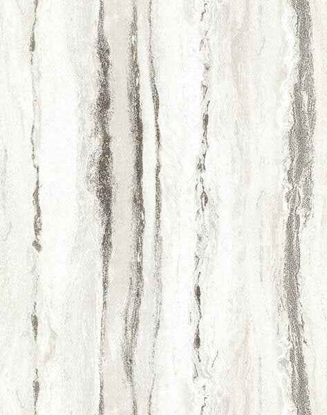 Delesse Platinum Marbled Wallpaper - York Wallcoverings - 2976-86499