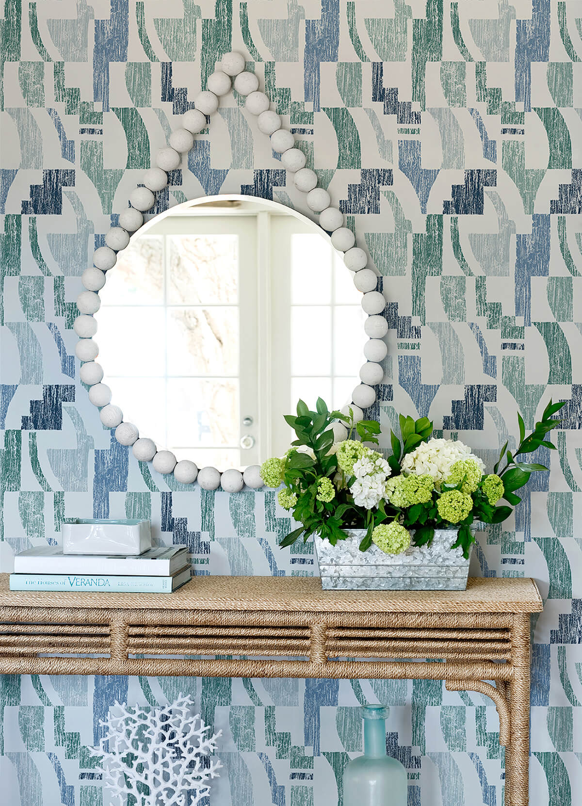 Cool Multi Lenny Geometric Peel & Stick - York Wallcoverings - NUS4633 - York Wallcoverings Wallpaper