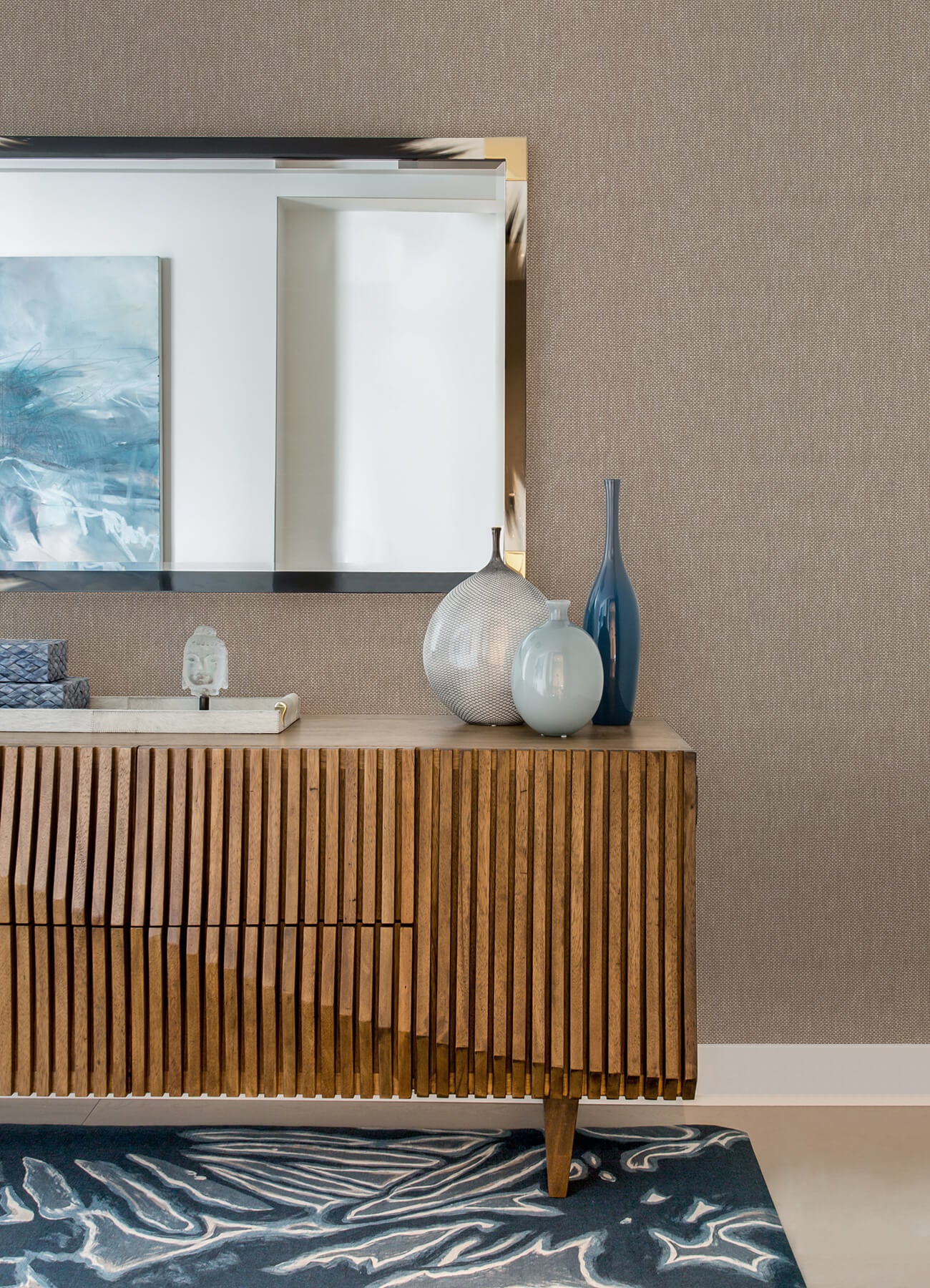 Gaoyou Light Grey Paper Weave Wallpaper - York Wallcoverings - 2923-80076 - York Wallcoverings Wallpaper