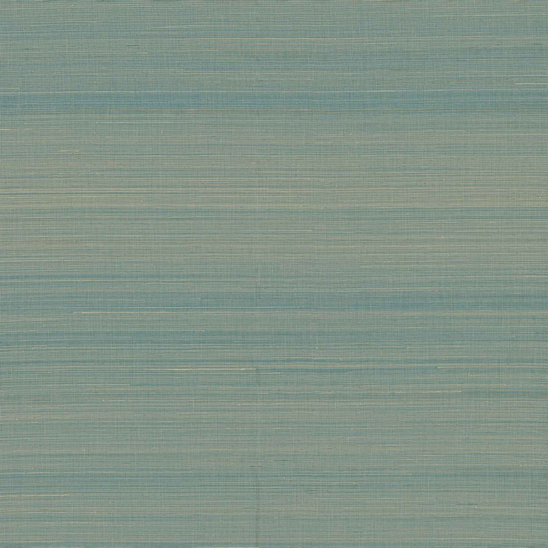 Mai Turquoise Grasscloth Wallpaper - York Wallcoverings - 2923-86101
