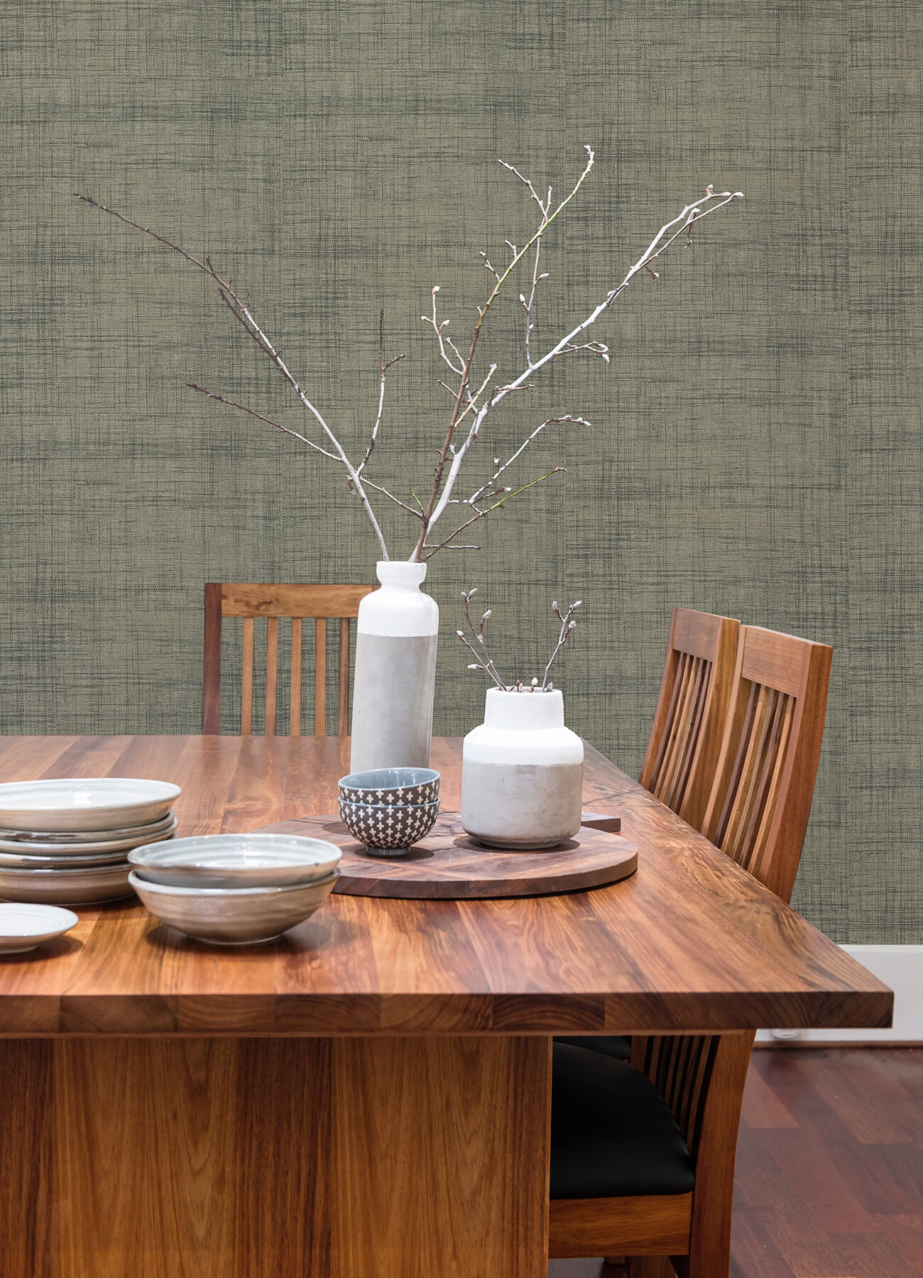 Cheng Light Grey Woven Grasscloth Wallpaper - York Wallcoverings - 2923-88017 - York Wallcoverings Wallpaper