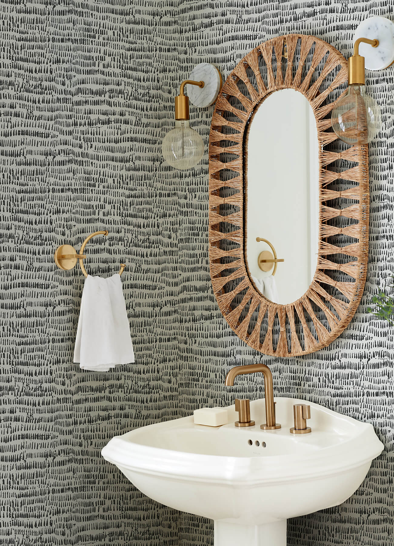 runes-charcoal-brushstrokes-wallpaper-york-wallcoverings-4081-24354 - York Wallcoverings Wallpaper