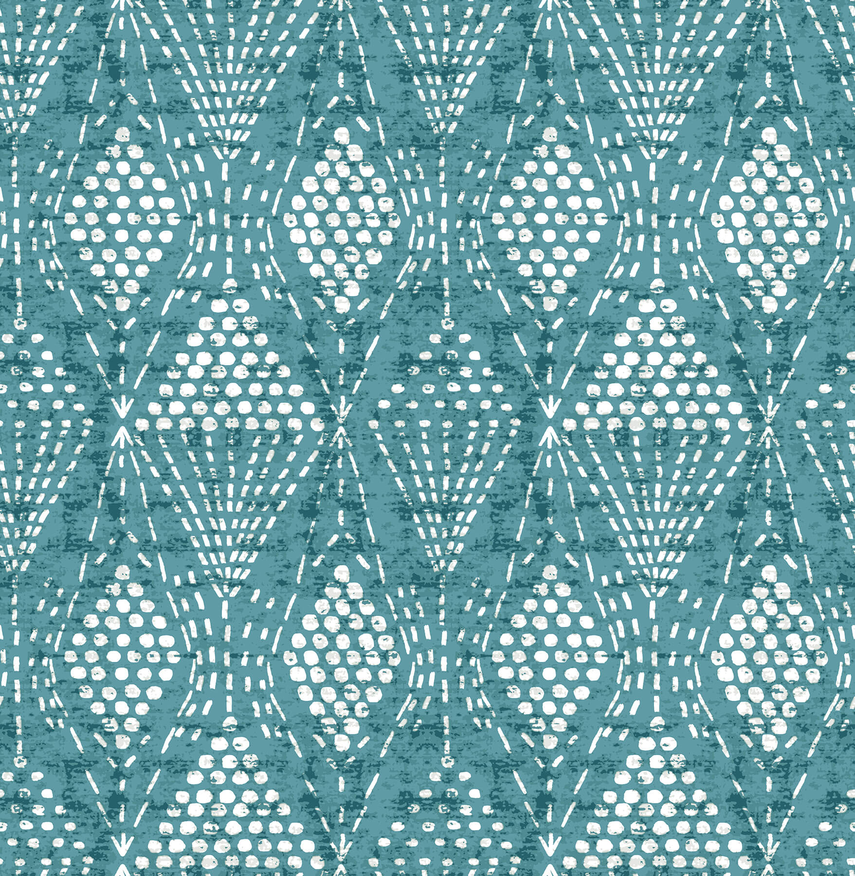 grady-teal-dotted-geometric-wallpaper-york-wallcoverings-4081-26318 - York Wallcoverings Papel pintado