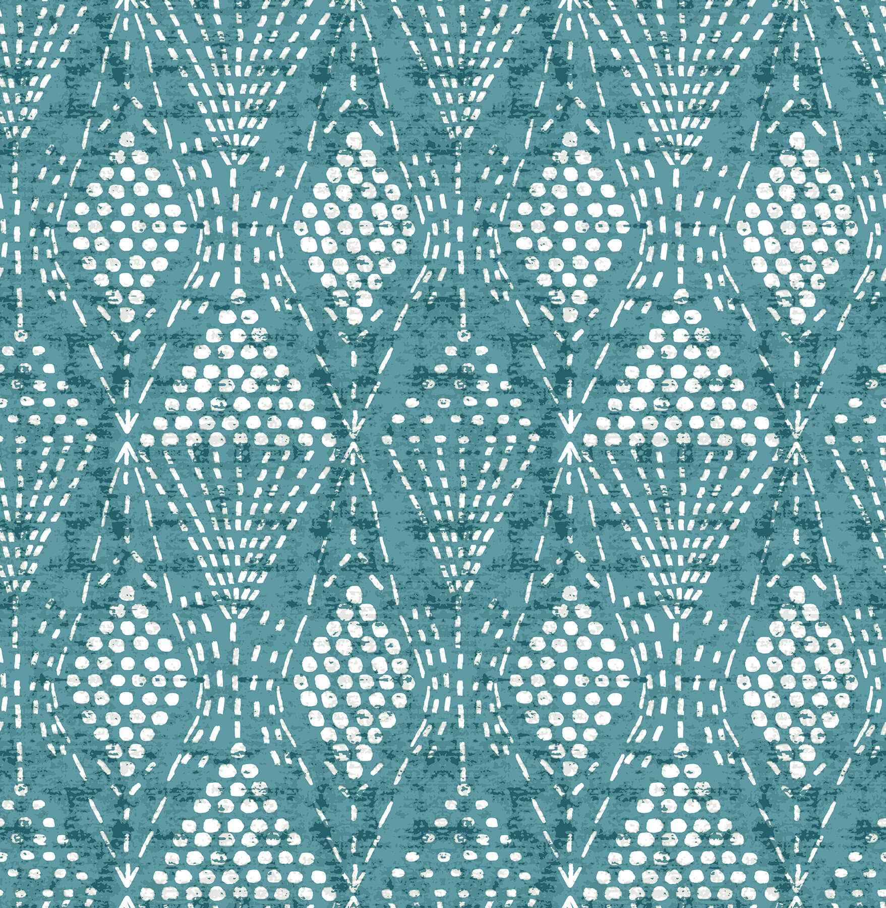 Grady Teal Dotted Geometric Wallpaper - York Wallcoverings - 4081-26318 - York Wallcoverings Wallpaper