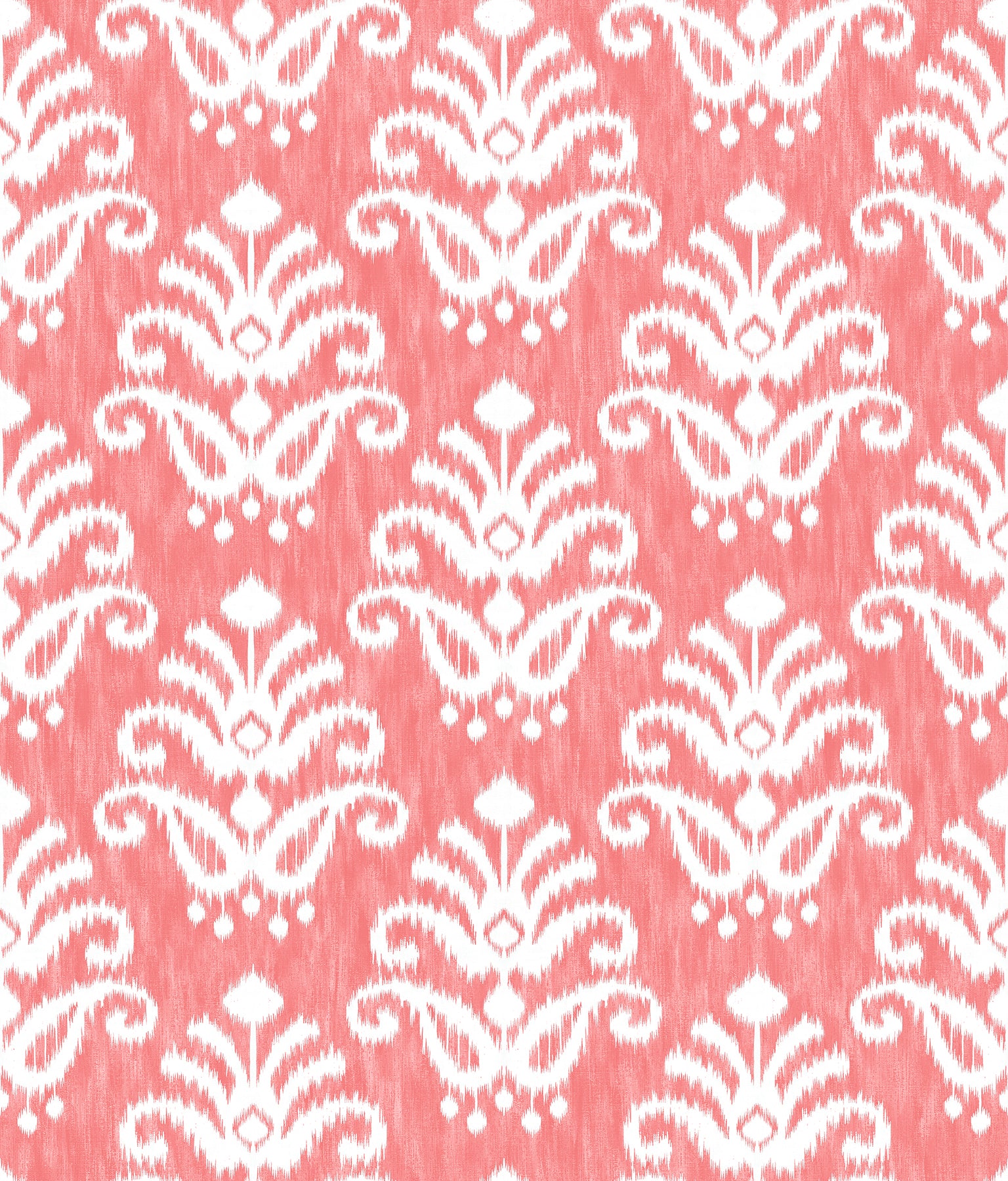 Picture of Keaton Coral Medallion Wallpaper