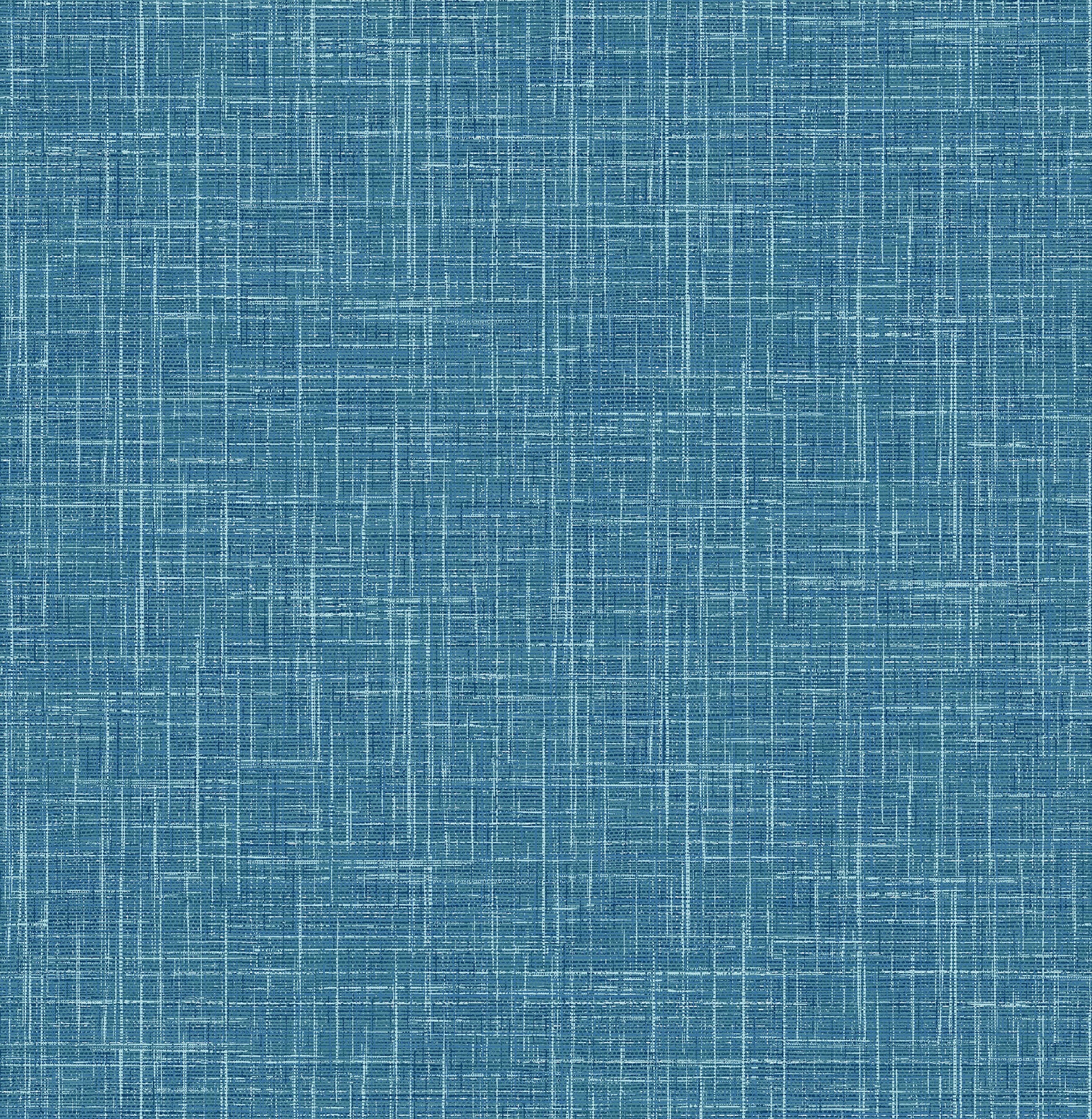 Picture of Emerson Teal Faux Linen Wallpaper