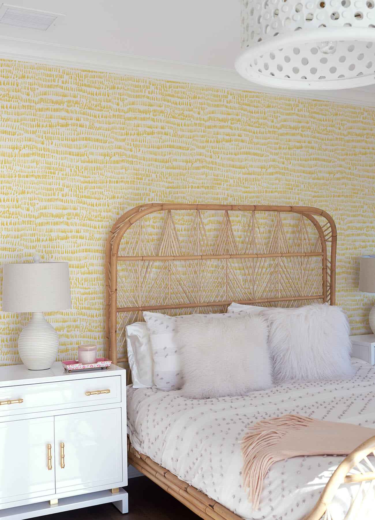 Runes Yellow Brushstrokes Wallpaper - York Wallcoverings - 4081-26360 - York Wallcoverings Wallpaper