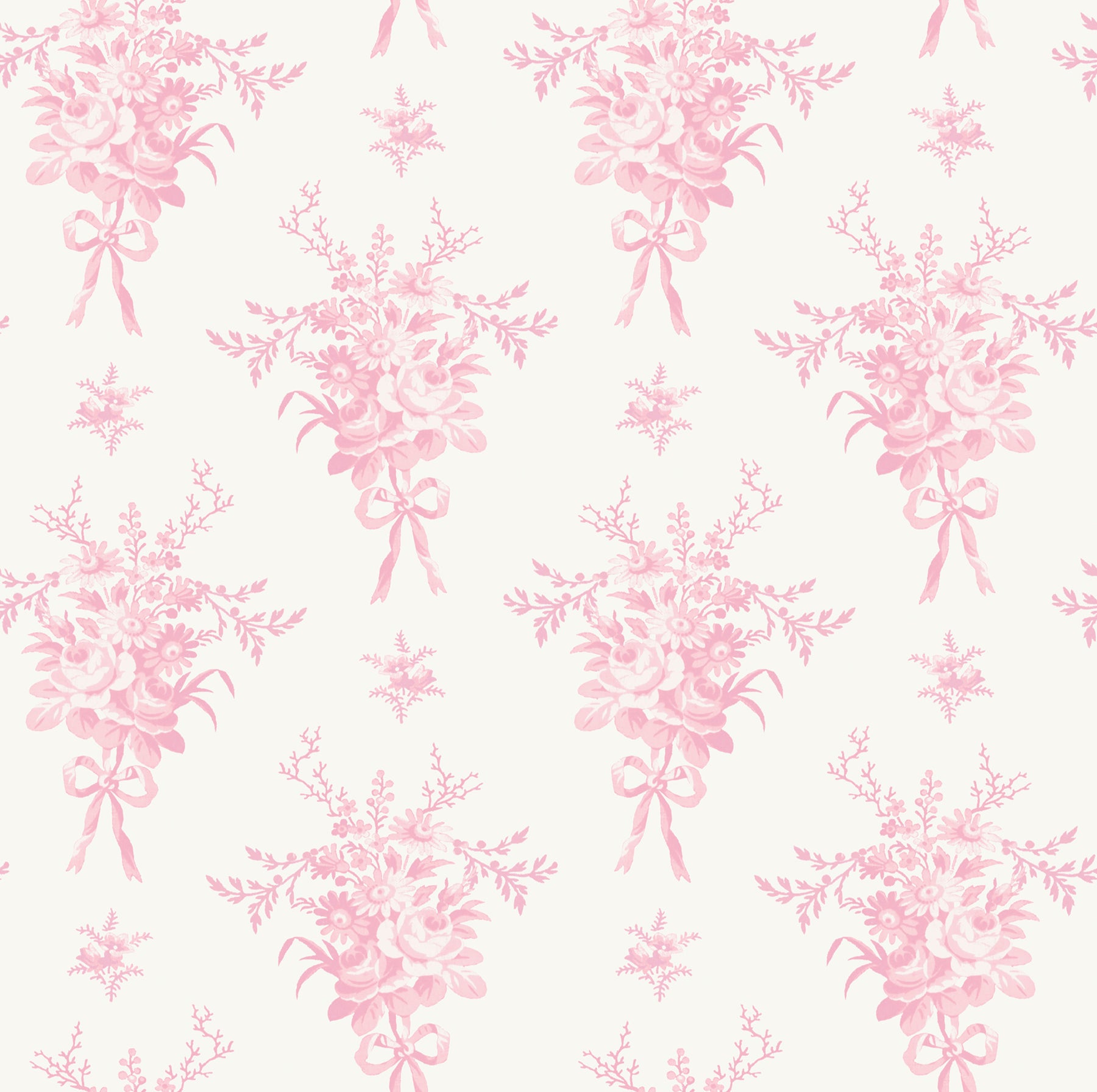 rosie-arrangements-kiss-pink-bouquet-toss-wallpaper-york-wallcoverings-ast4652