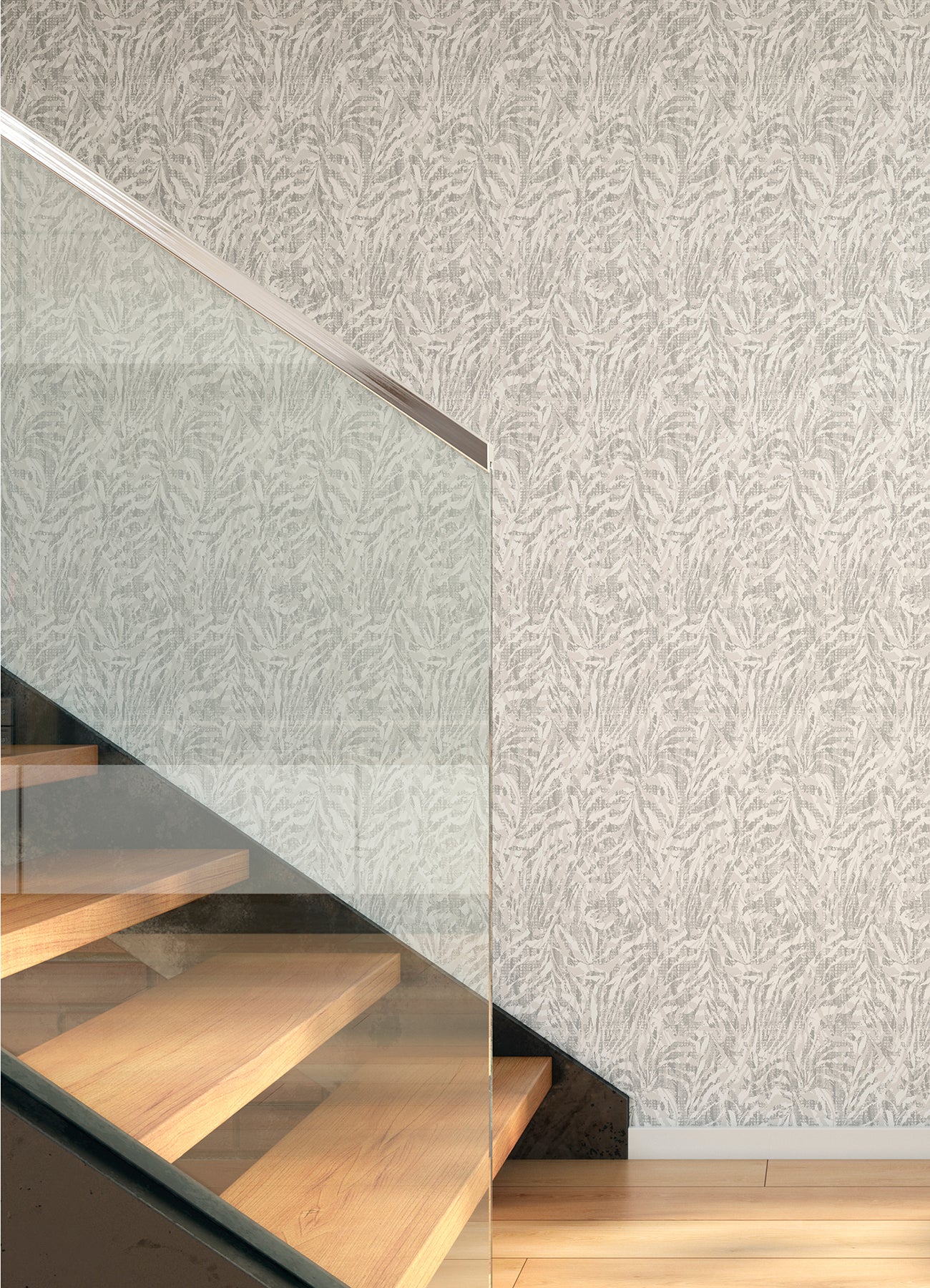 Davy Light Grey Zebra Wallpaper - York Wallcoverings - WLD53133W - York Wallcoverings Wallpaper