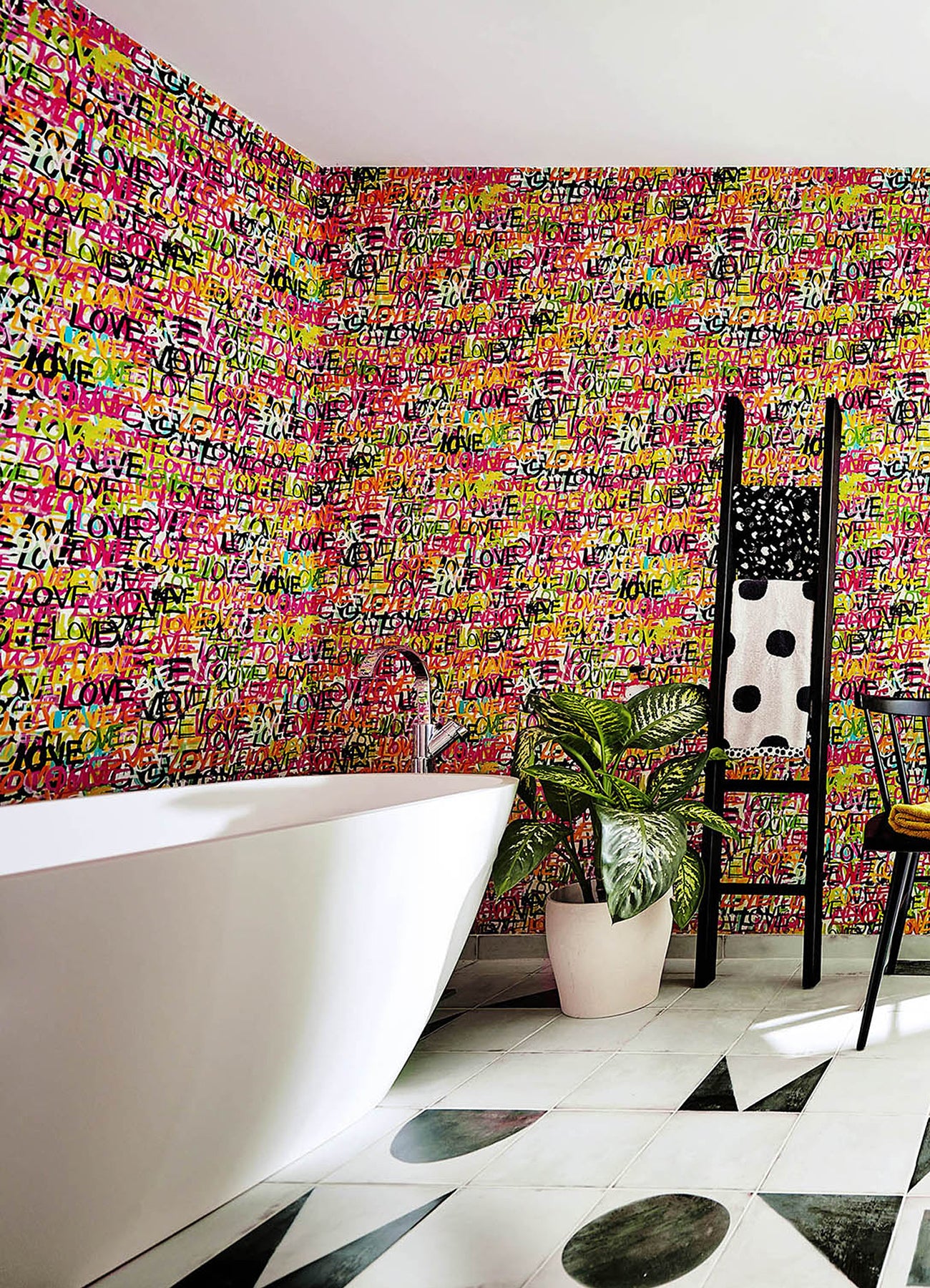 indio-chartreuse-love-scribble-wallpaper-york-wallcoverings-cep50119w - York Wallcoverings Wallpaper