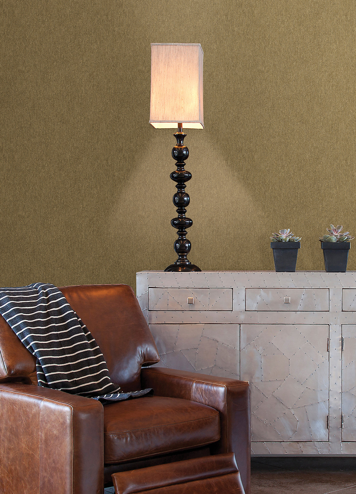 Gerard Neutral Distressed Texture Wallpaper  | Brewster Wallcovering - The WorkRm