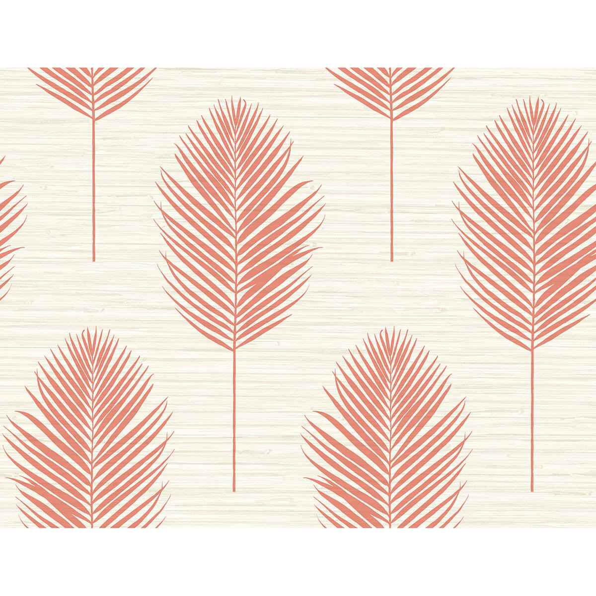 Bali Coral Fern Wallpaper - York Wallcoverings - 2988-70201 - York Wallcoverings Wallpaper