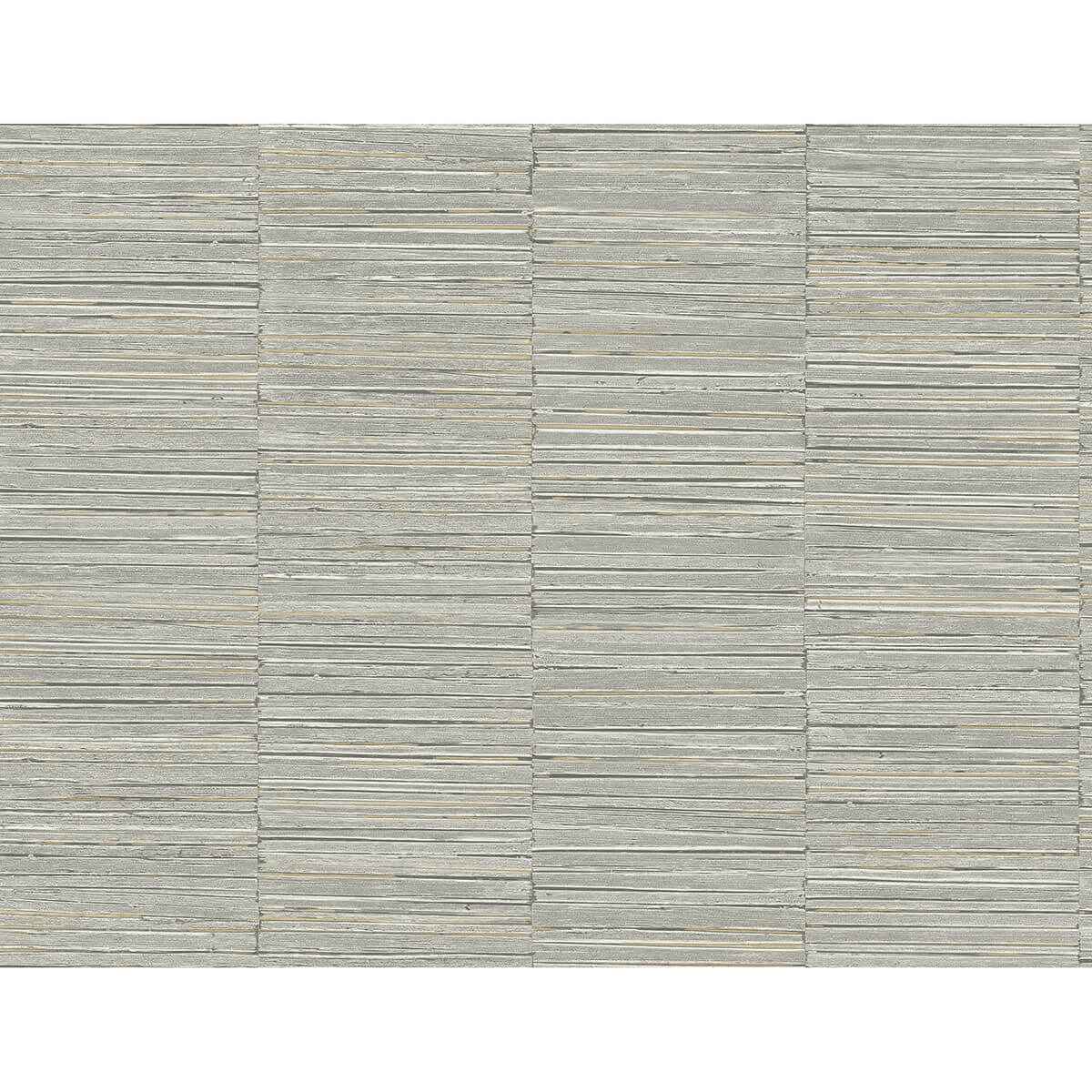 Jenga Grey Striped Column Wallpaper - York Wallcoverings - 2988-70606 - York Wallcoverings Wallpaper