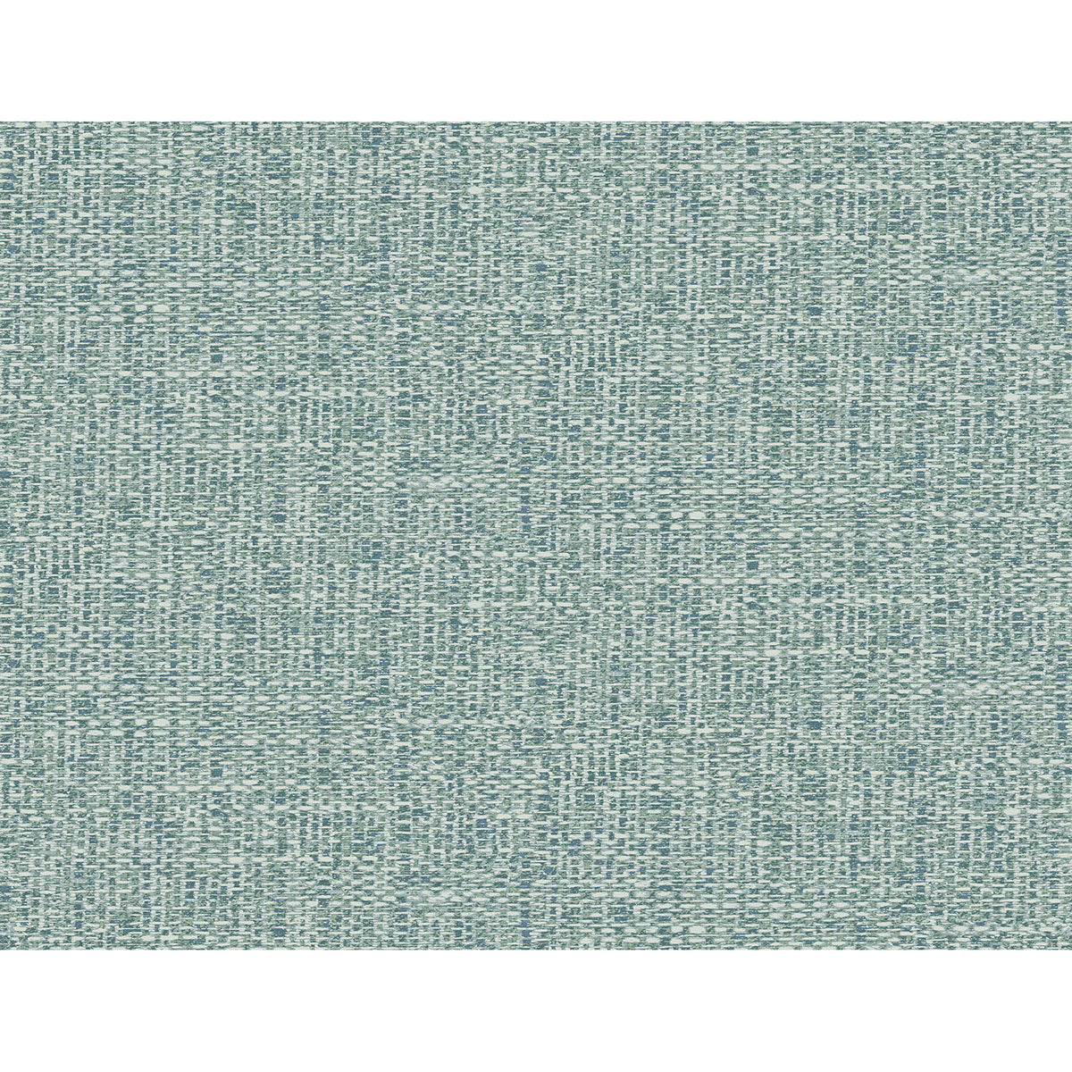 Picture of Snuggle Teal Woven Texture Wallpaper