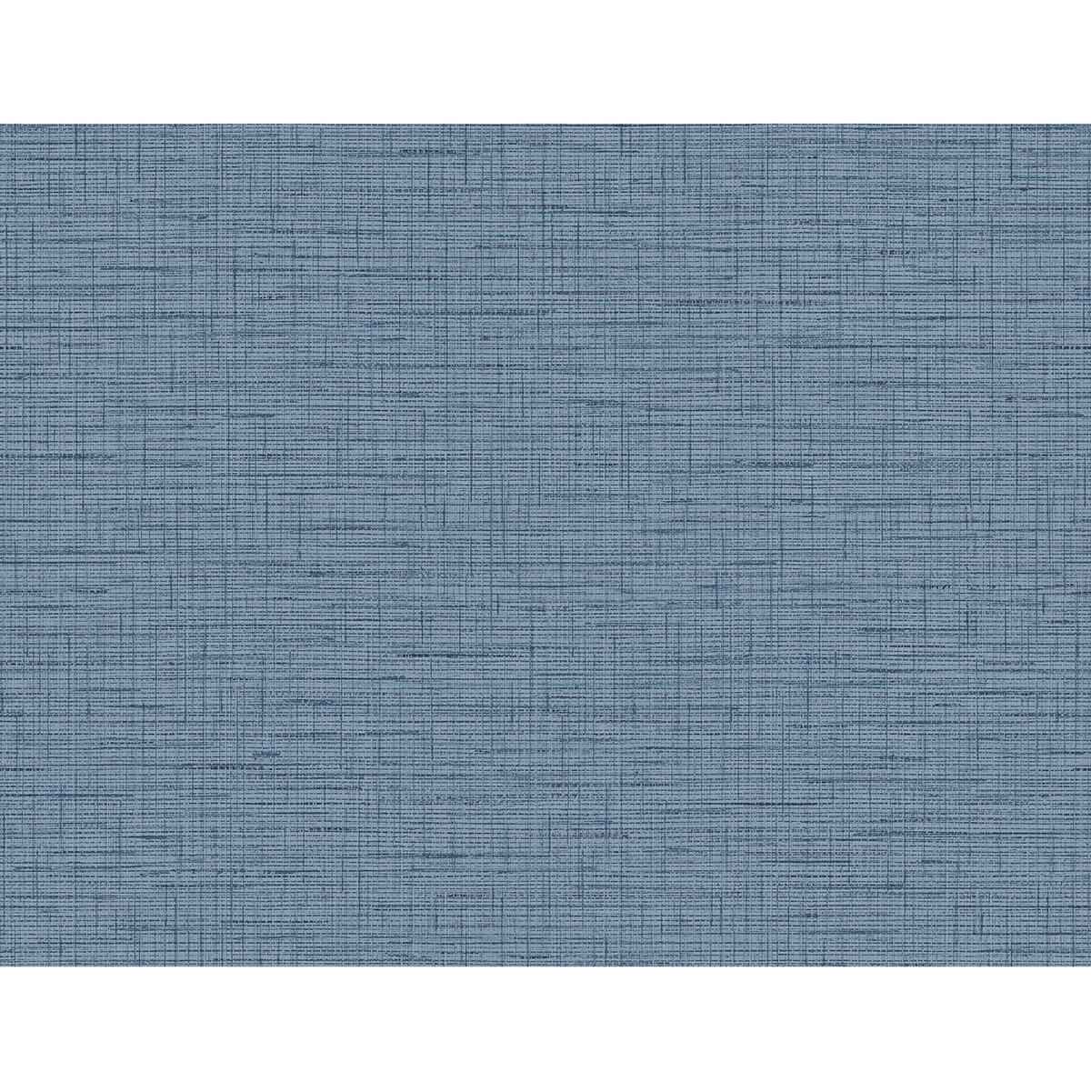 Salamander Blue Woven Wallpaper - York Wallcoverings - 2988-71002