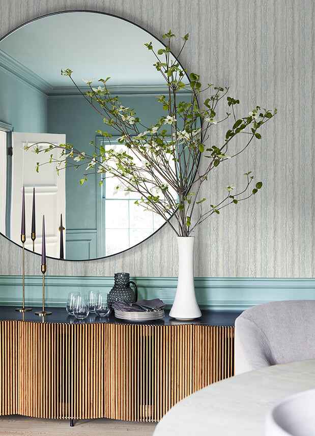 Hilton Aqua Marbled Paper Wallpaper - York Wallcoverings - 2988-71107 - York Wallcoverings Wallpaper