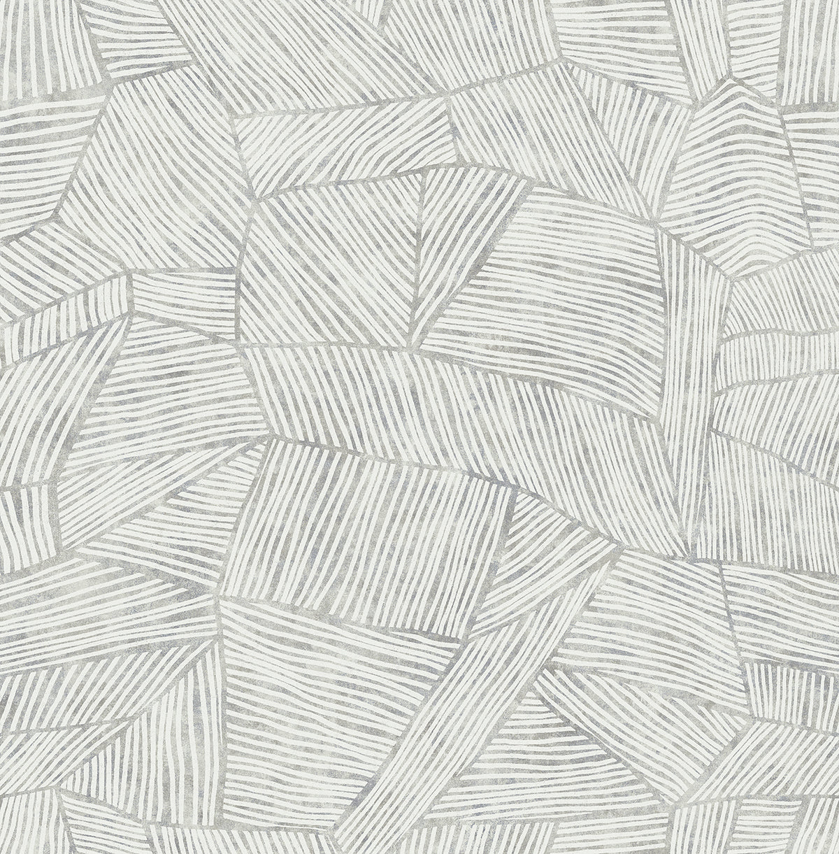 Picture of Aldabra Grey Textured Geometric Wallpaper