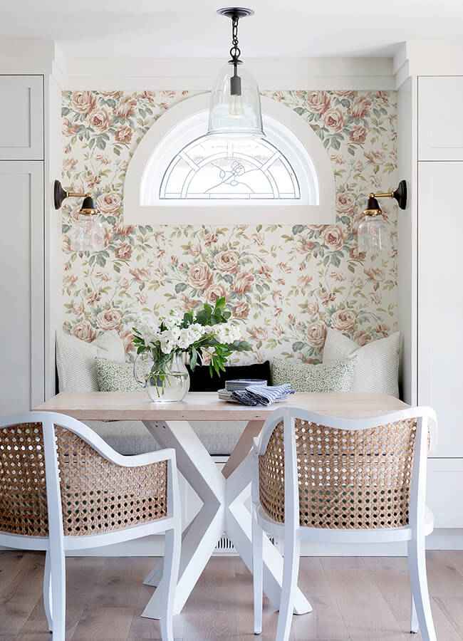 Manon Blush Rose Stitch Wallpaper - York Wallcoverings - 4072-70022 - York Wallcoverings Wallpaper