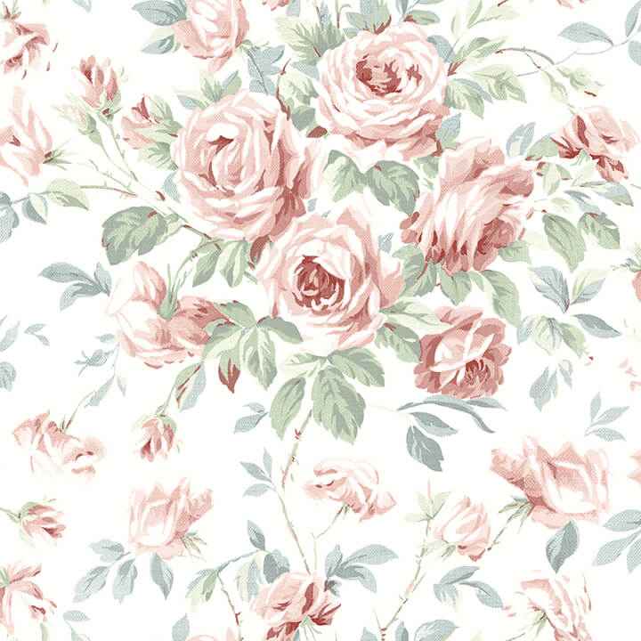 Manon Raspberry Rose Stitch Wallpaper - York Wallcoverings - 4072-70023