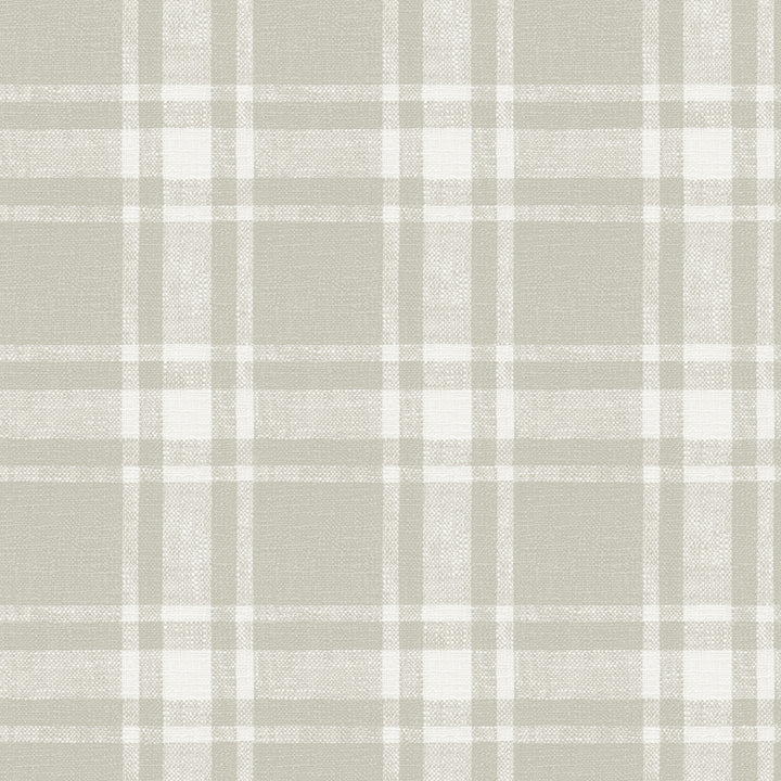 Picture of Antoine Taupe Flannel Wallpaper