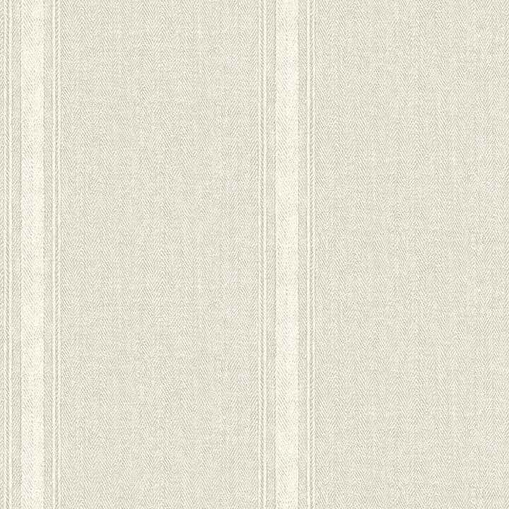 Linette Beige Fabric Stripe Wallpaper - York Wallcoverings - 4072-70070 - York Wallcoverings Wallpaper