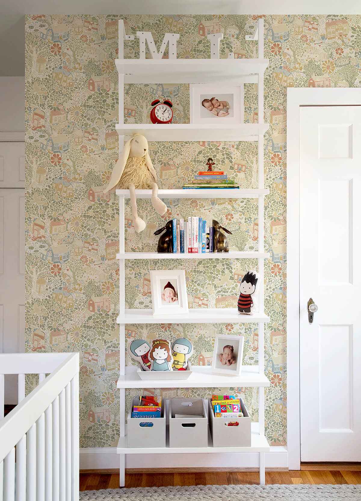 Bygga Bo Neutral Woodland Village Wallpaper - York Wallcoverings - 4111-63001 - York Wallcoverings Wallpaper
