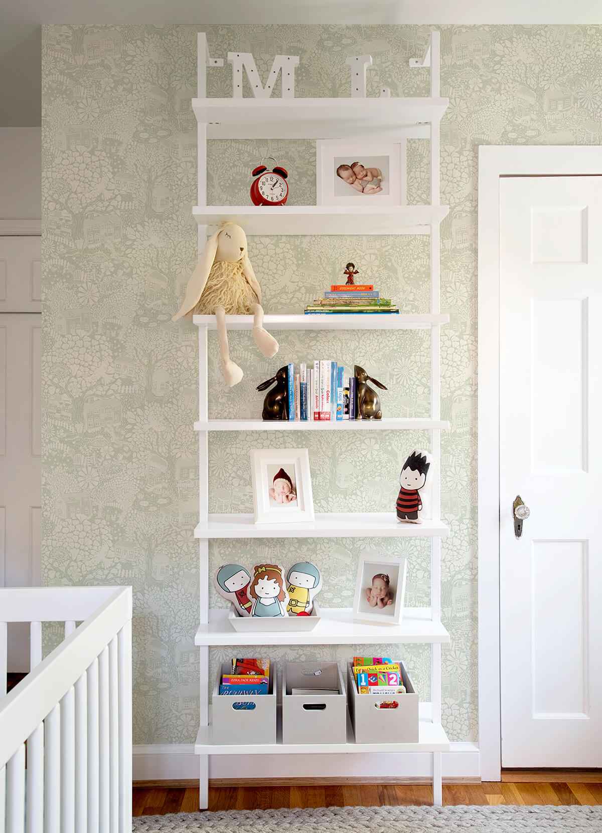 Bygga Bo Seafoam Woodland Village Wallpaper - York Wallcoverings - 4111-63004 - York Wallcoverings Wallpaper