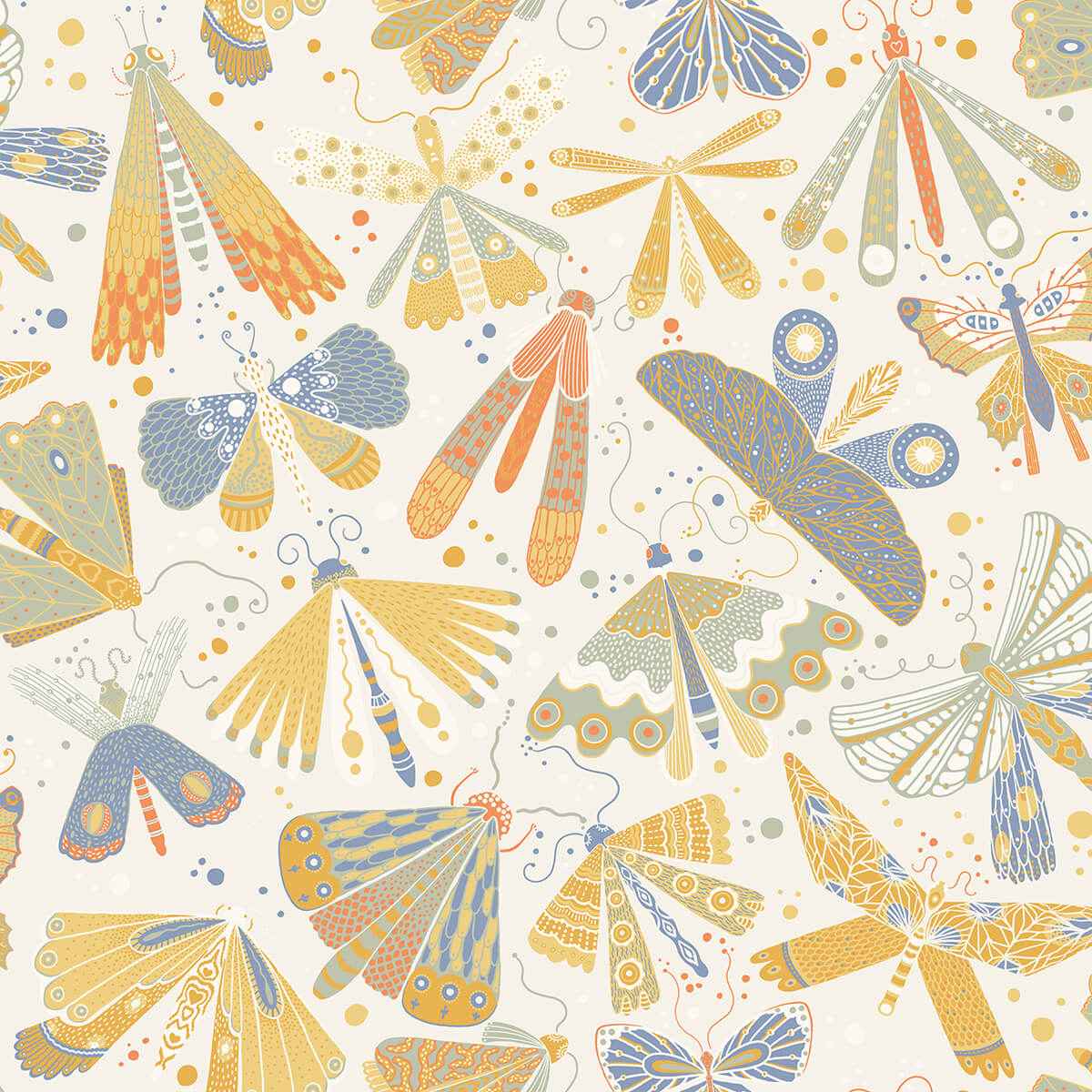 Flyga Gold Bonanza Wallpaper - York Wallcoverings - 4111-63023 - York Wallcoverings Wallpaper