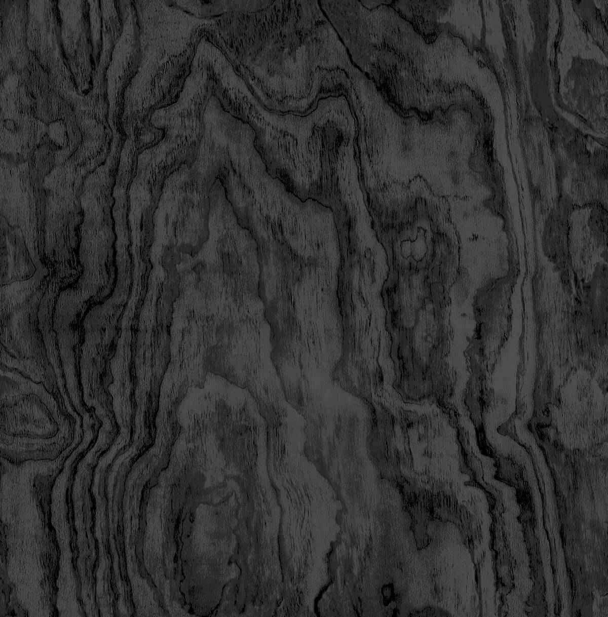 Black Sloane Wood Peel and Stick Wallpaper - York Wallcoverings - ATS4743