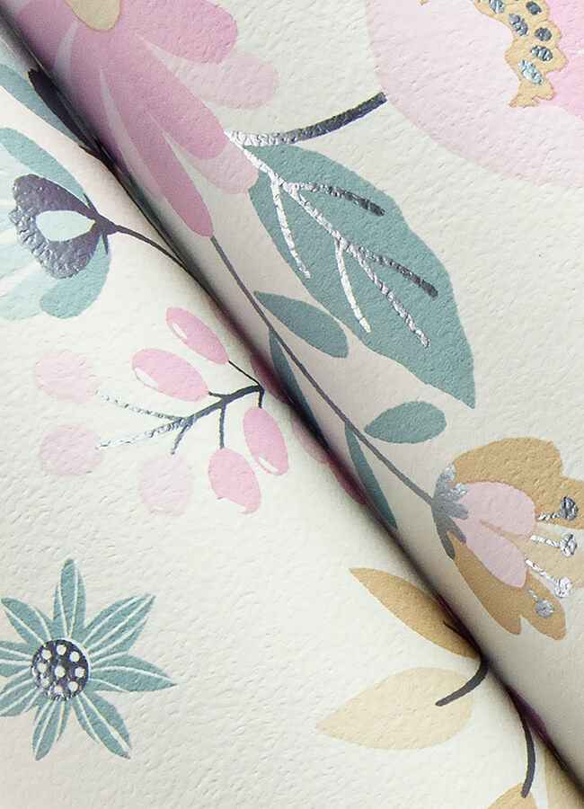 Zev Pink Butterfly Wallpaper - York Wallcoverings - 4060-58103 - York Wallcoverings Wallpaper