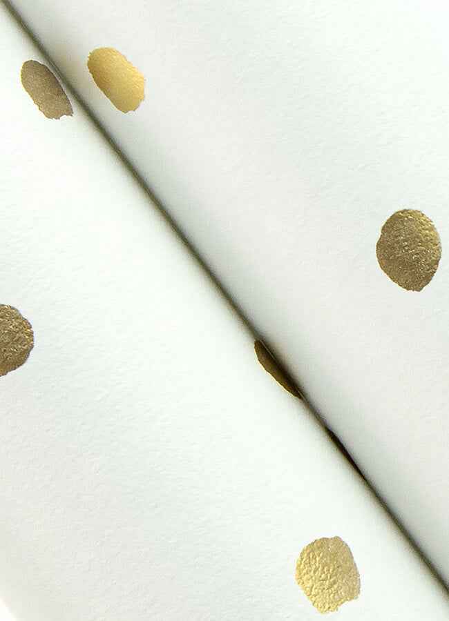 Pixie Gold Dots Wallpaper - York Wallcoverings - 4060-138937 - York Wallcoverings Wallpaper