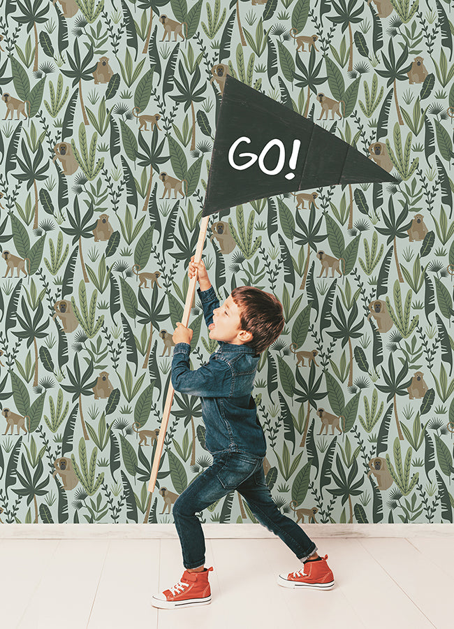 kiki-green-monkeys-wallpaper-york-wallcoverings-4060-139073