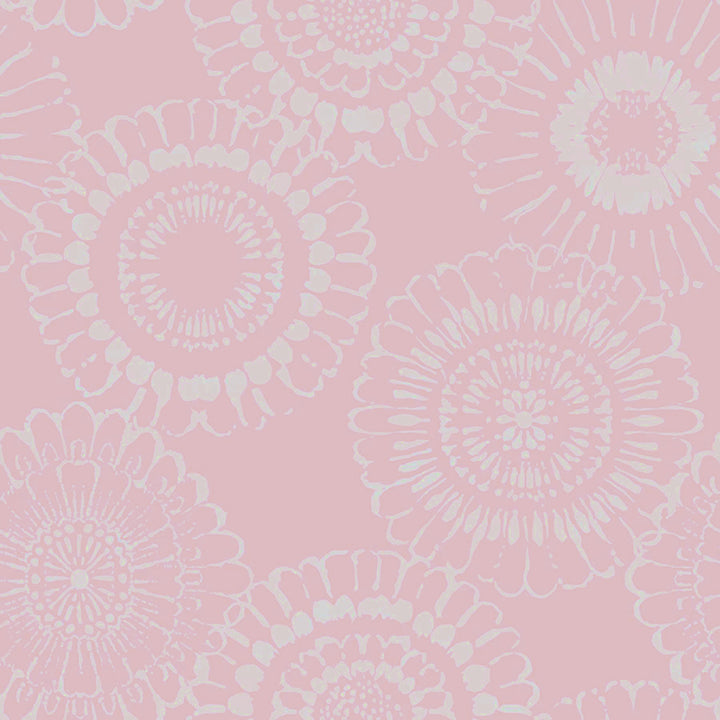 Picture of Sonnet Pink Floral Wallpaper