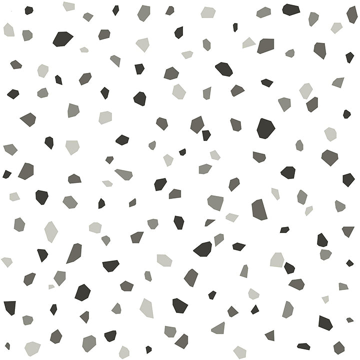 Picture of Ona Charcoal Terrazzo Wallpaper