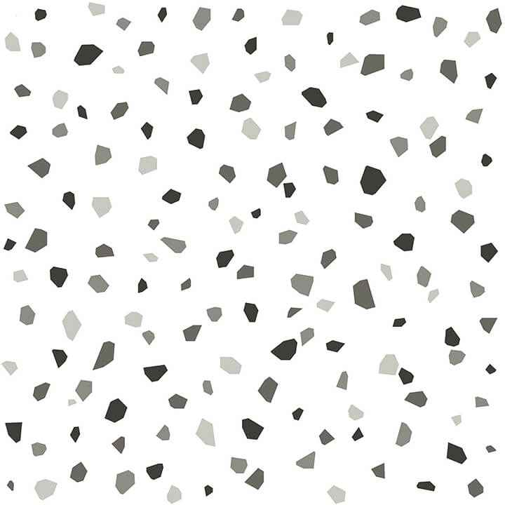 Ona Charcoal Terrazzo Wallpaper - York Wallcoverings - 4060-139034