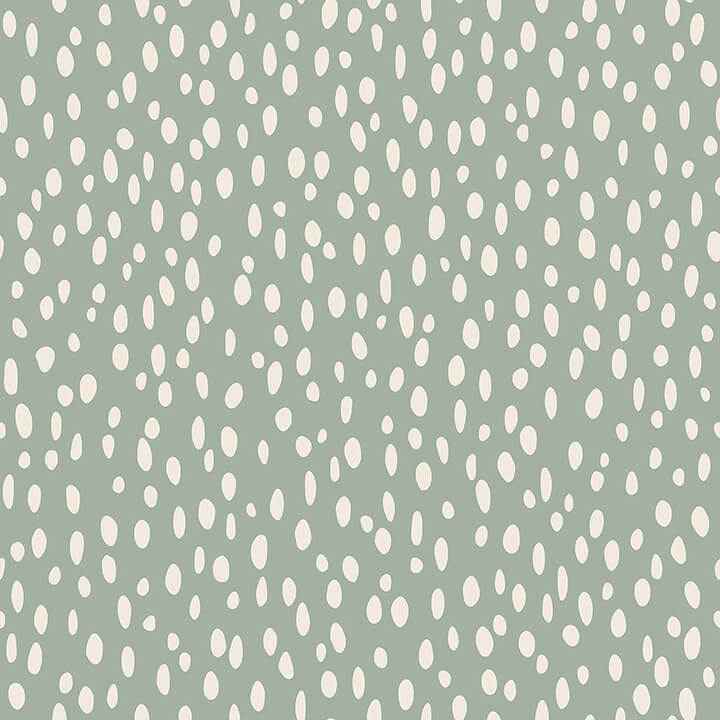 Willa Moss Dots Wallpaper - York Wallcoverings - 4060-139256