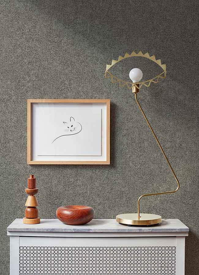 Dale Dark Grey Texture Wallpaper - York Wallcoverings - 4096-554564 - York Wallcoverings Wallpaper