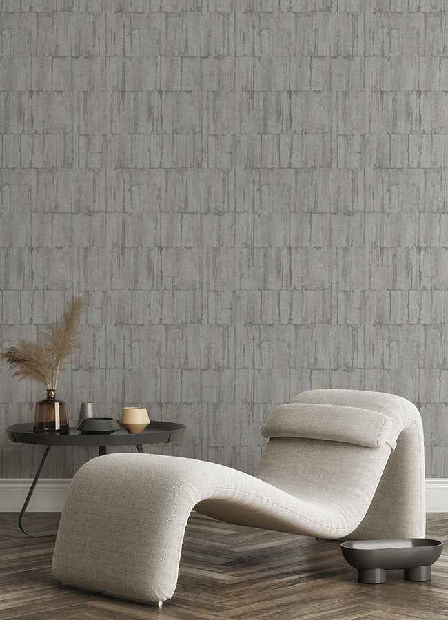 Buck Silver Horizontal Wallpaper - York Wallcoverings - 4096-560312 - York Wallcoverings Wallpaper